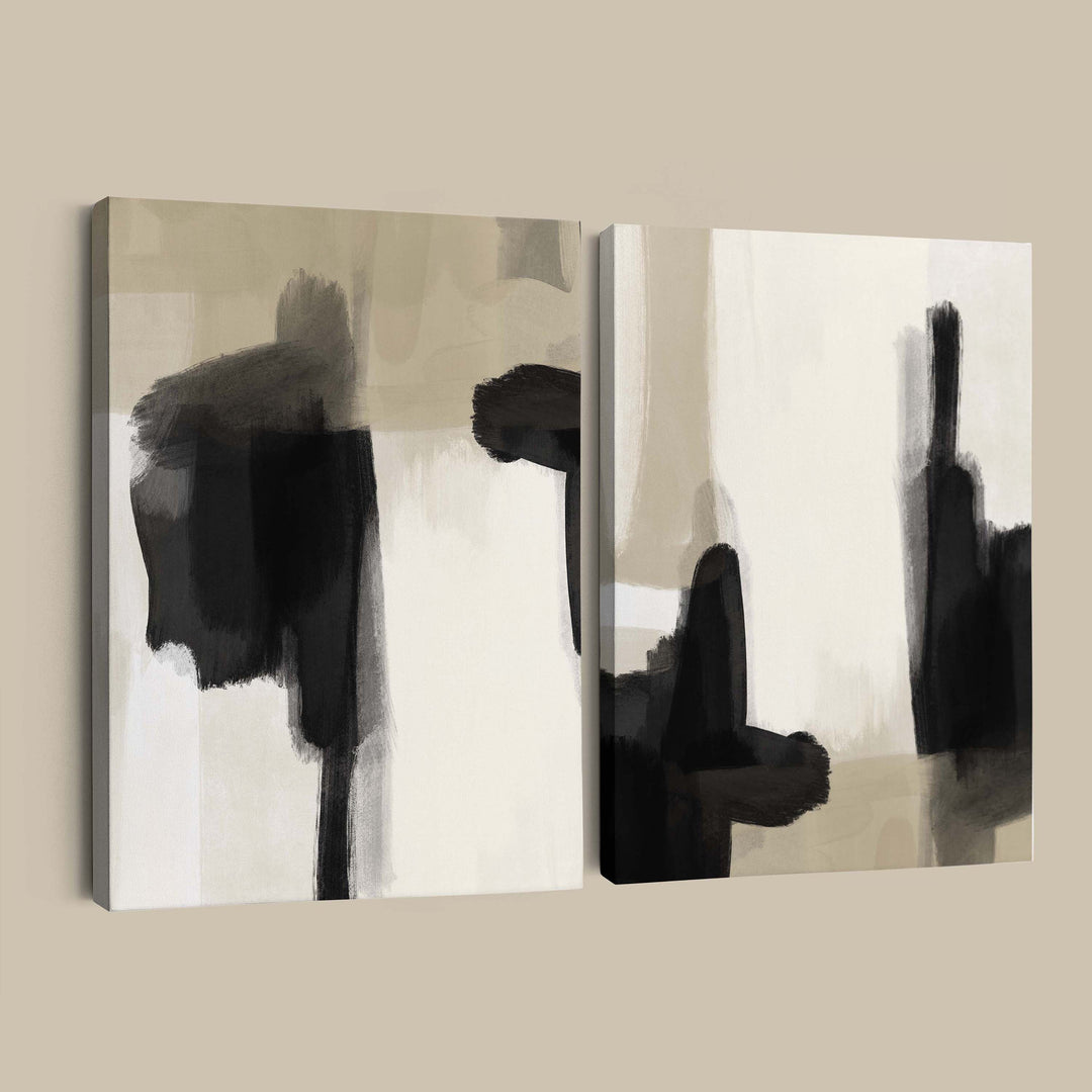 HOXTON FRAMED CANVAS SET OF 2