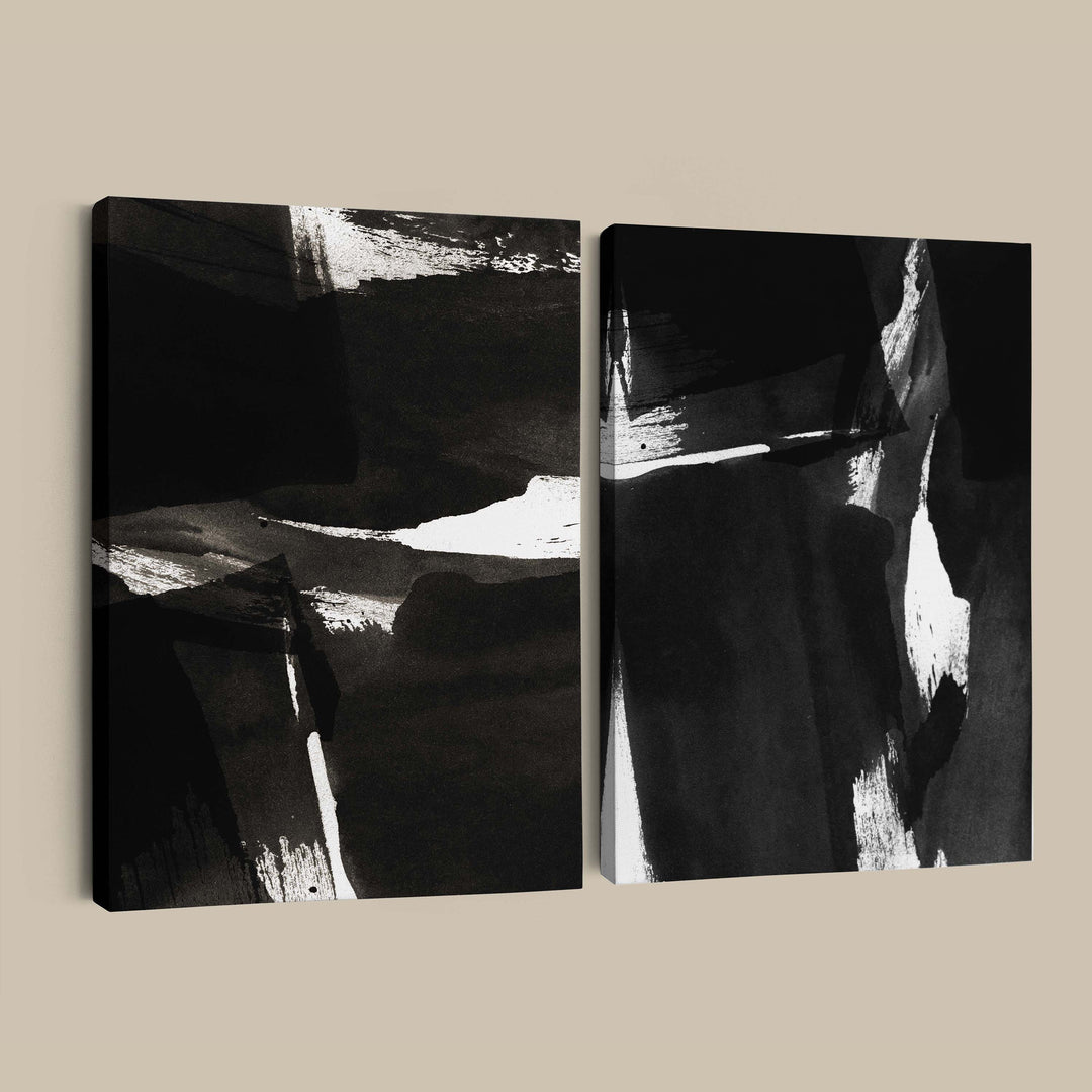 KIERA FRAMED CANVAS SET OF 2