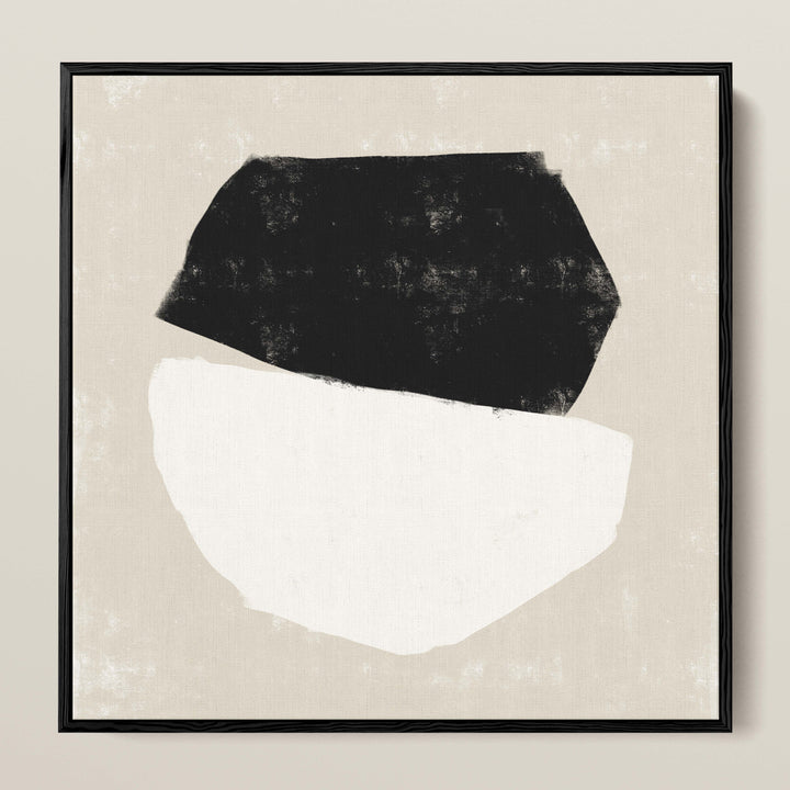 PEBBLE FRAMED CANVAS