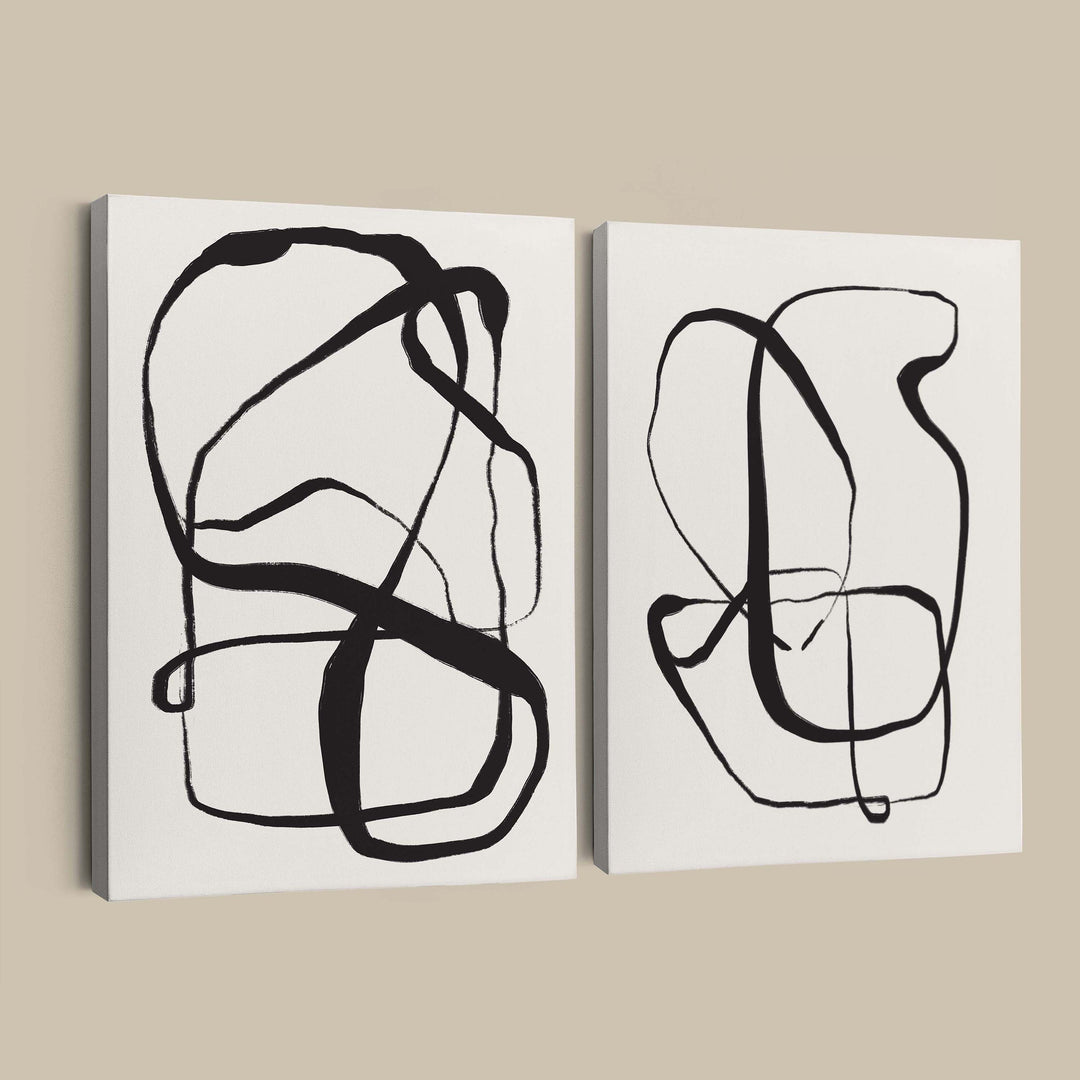 SLOANE FRAMED CANVAS SET OF 2