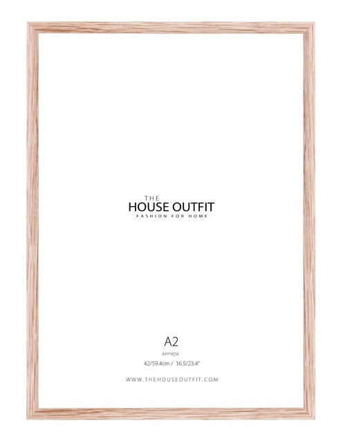 premium oak wood style a2 frame 