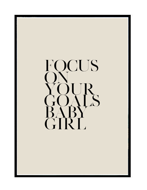 FOCUS ON YOUR GOALS NUDE
