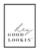 hey good lookin' SIMPLE