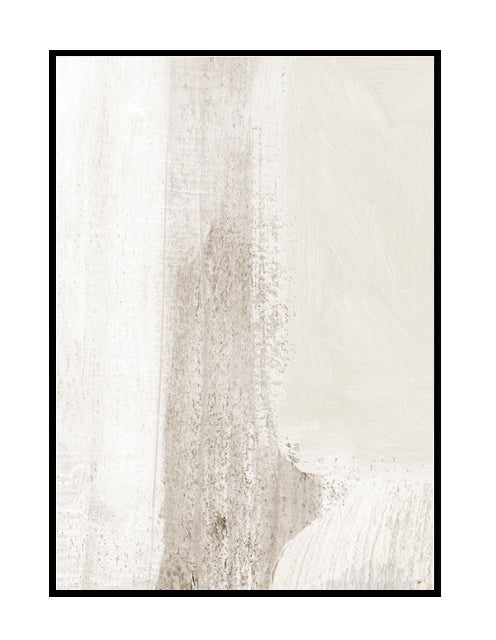 beige abstract print