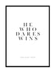 HE WHO DARES WINS - DEL BOY