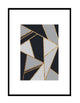 NAVY / GREY GOLD GEO