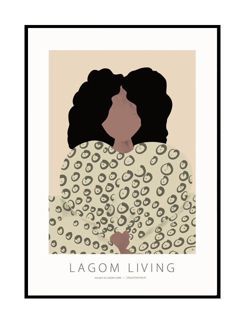 abstract wall art wall print neutral nude stone pattern illustrated