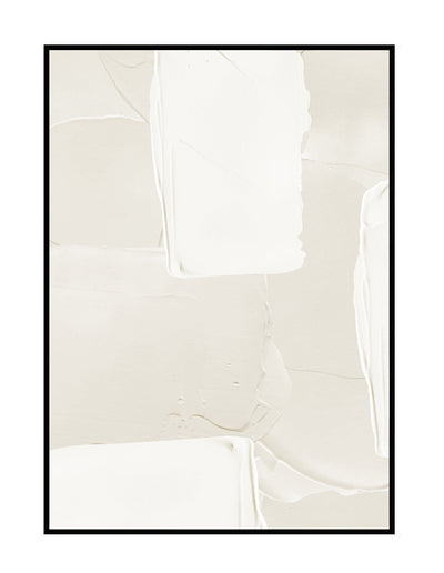premium abstract wall art print neutral nude beige cream white neutral
