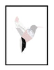 Blush // Marble Humming Bird