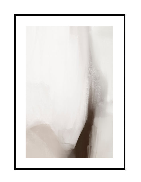 premium abstract wall art print neutral nude rust slate brown 