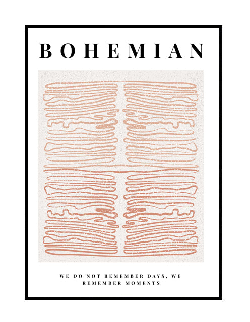 premium abstract wall art neutral nude beige red bohemian khaki brown 