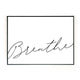 Breathe Script White