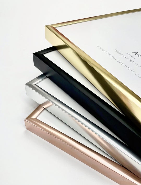 ALUMINIUM GOLD 50/70 FRAME BUNDLE (S/3)