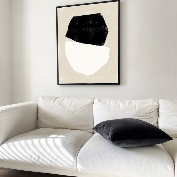 large abstract canvas