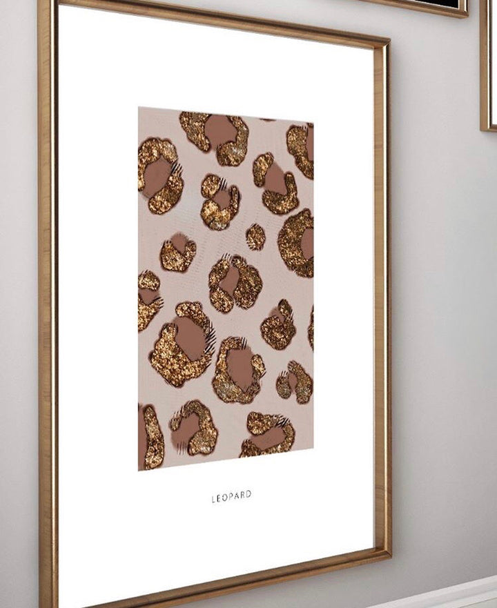 Gold  LEOPARD