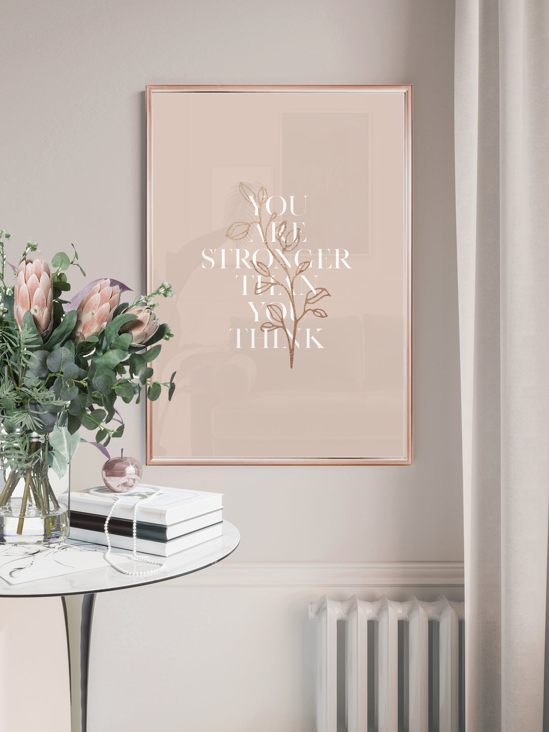 stronger than you think - pink