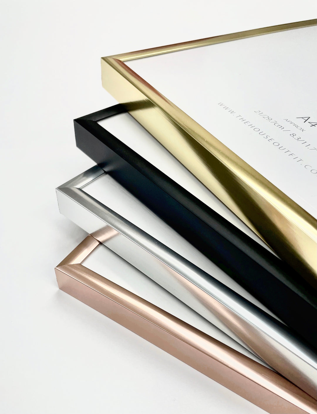 ALUMINIUM GOLD STYLE A1 FRAME BUNDLE (S/3)