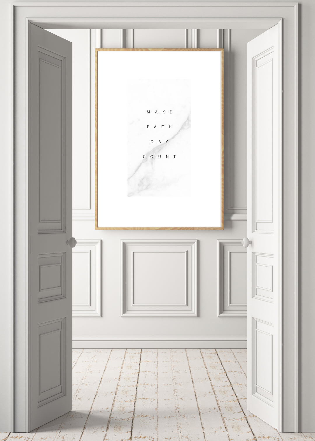 MAKE EACH DAY COUNT MARBLE