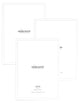 white wood frame bundle set of 3 50 70 